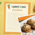 Carrot Cake Cookies Recipe: Soft, Spiced, and Easy to Frost Perfectly 9 Printable recipe card for carrot cake cookies