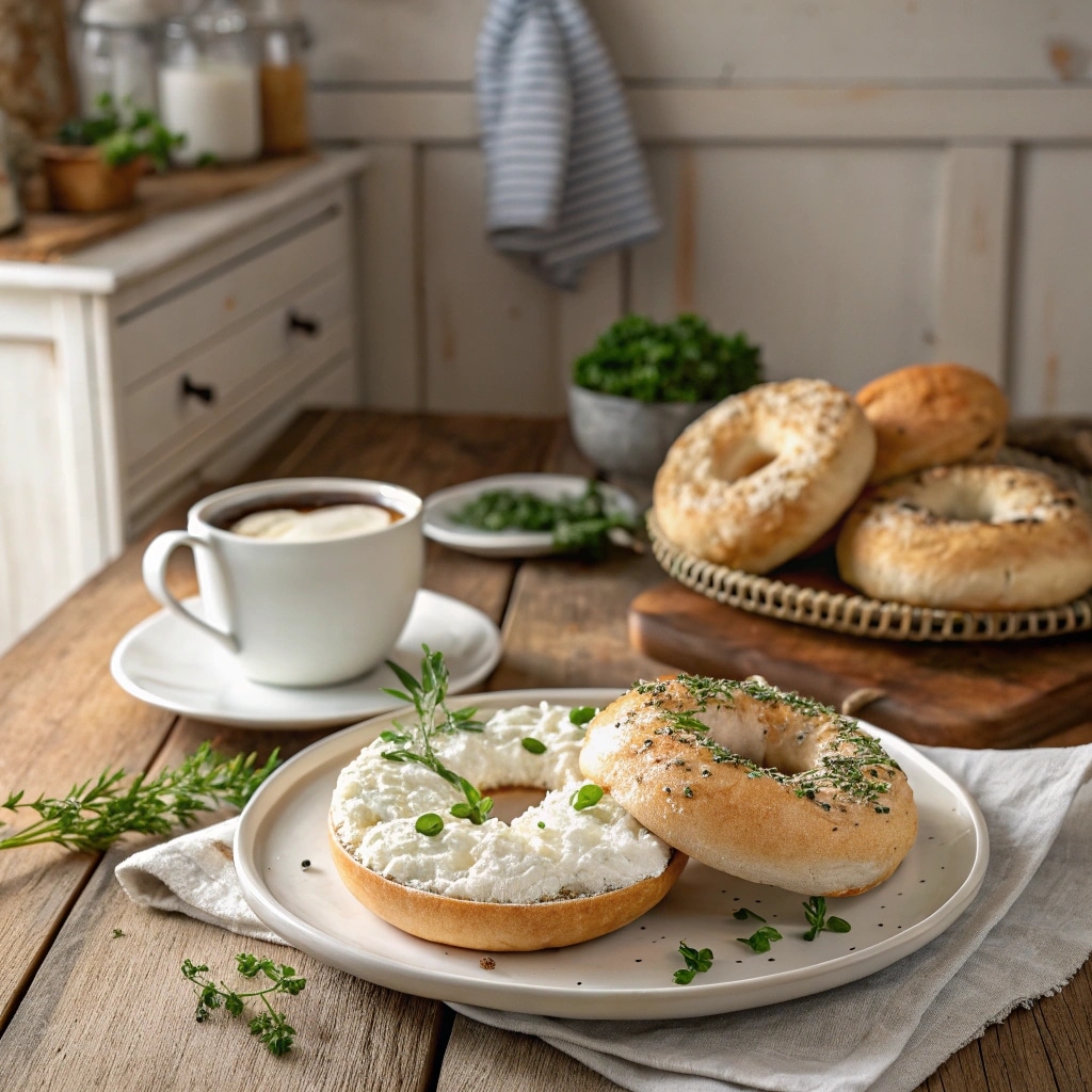 Cottage Cheese Bagels Recipe Easy – No Yeast, High Protein Joy 8 Served cottage cheese bagels recipe easy with cream cheese