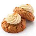 Crumbl Cookie Carrot Cake: Soft, Spiced, and Frosted to Perfection crumbl cookie carrot cake Carrot cake cookie recipe card