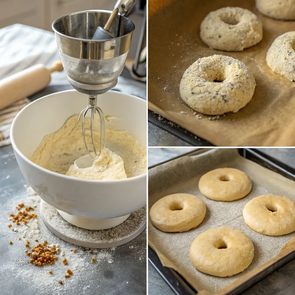 Gluten-Free Cottage Cheese Bagels Recipe – High-Protein & Easy cottage cheese bagels gluten free recipe Shaping and preparing gluten-free bagel dough