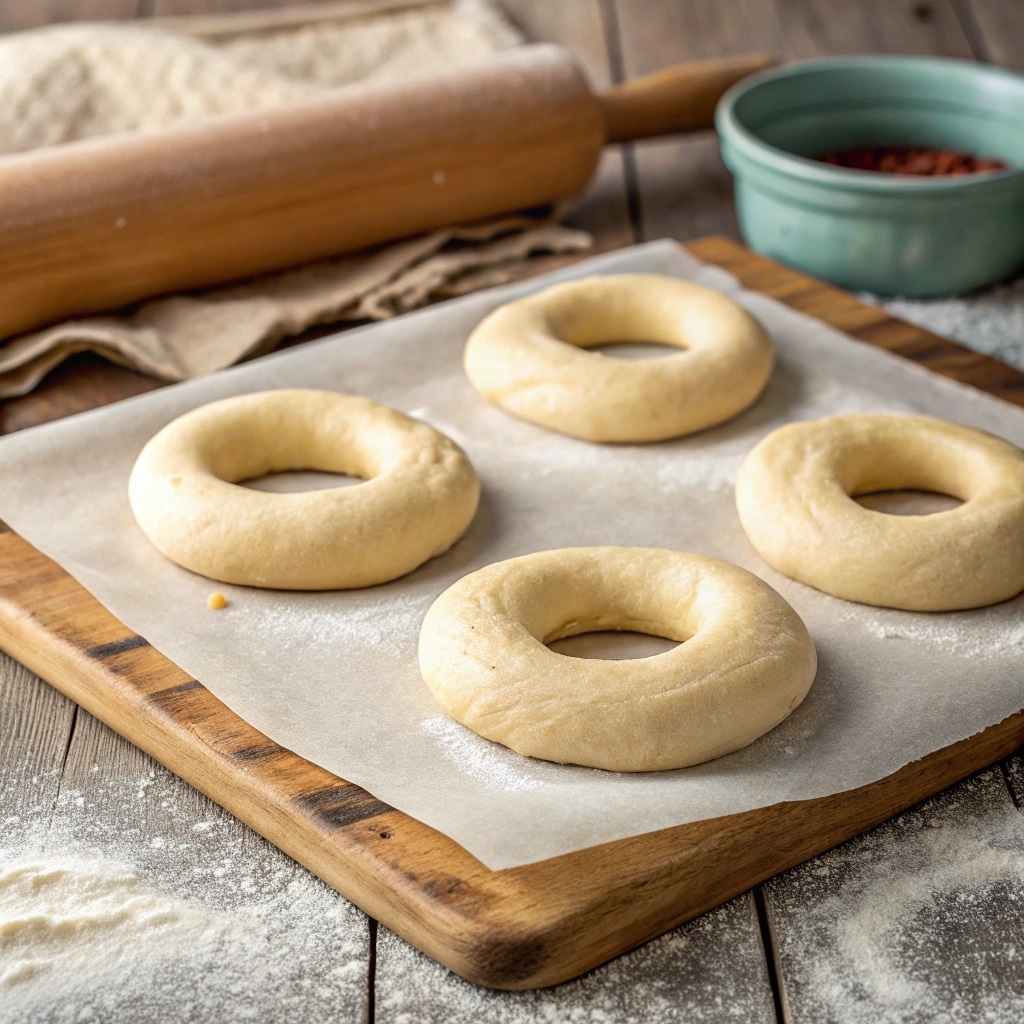 Keto Cottage Cheese Bagels Recipe – Easy Low-Carb & High-Protein 6 Shaping keto cottage cheese bagel dough