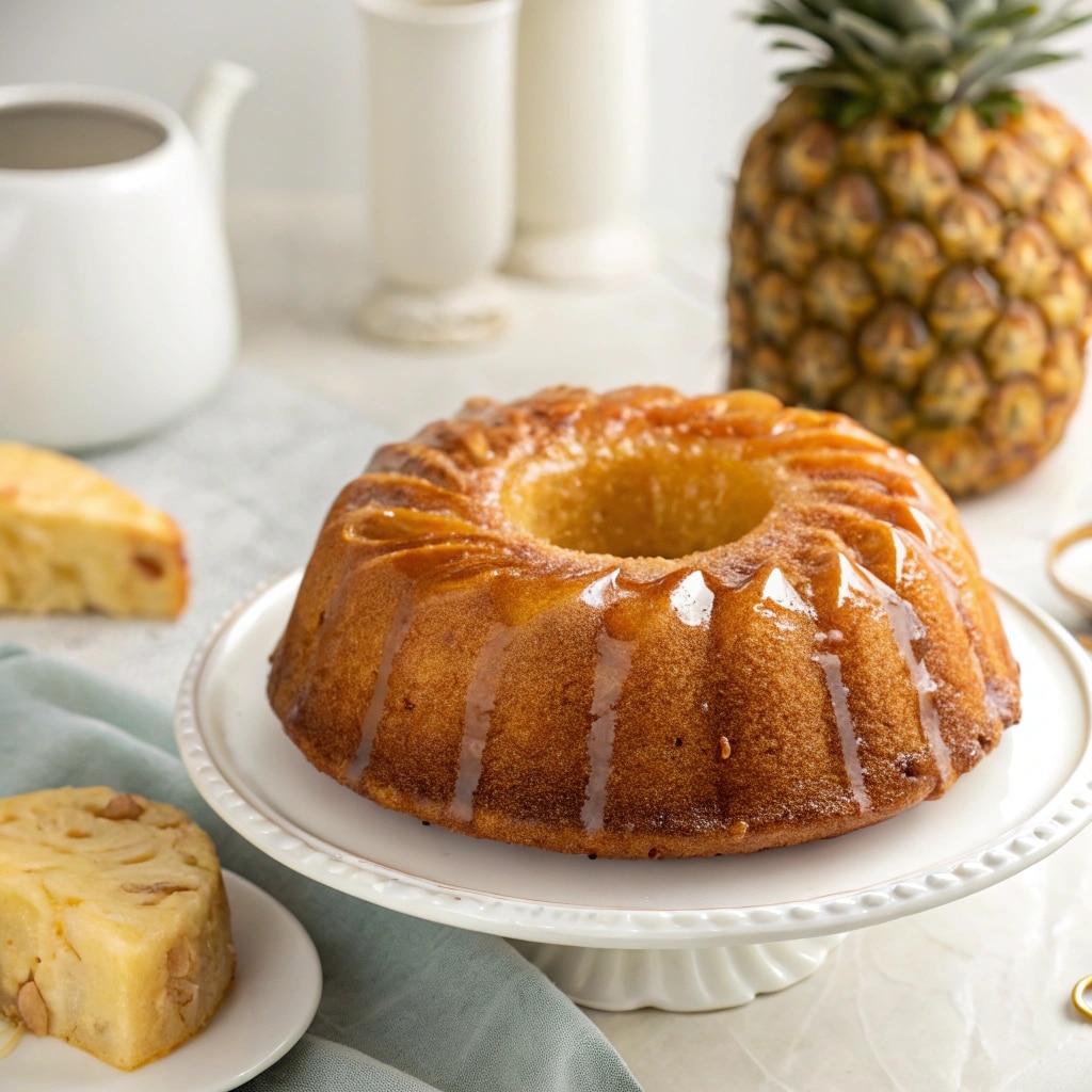 Pineapple Juice Cake Recipe with Cake Mix: The Ultimate Tropical Dessert Hack 5 Pineapple juice cake recipe with cake mix served on plate