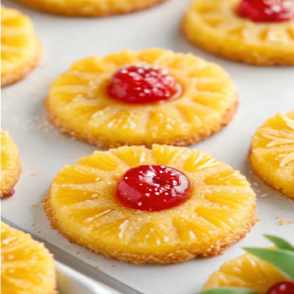 pineapple sugar cookies