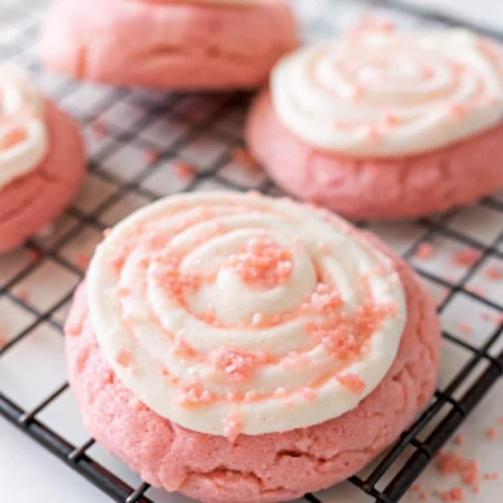 Crumbl Cookie Calories: The Shocking Truth Behind Each Flavor 2 pink velvet crumbl cookies