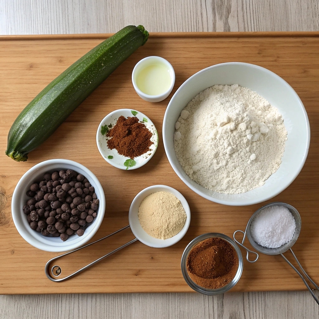 Ultimate Chocolate Chip Zucchini Bread Recipe – Moist, Melty & Sneaky Veggies 9 chocolate chip zucchini bread recipe ingredients