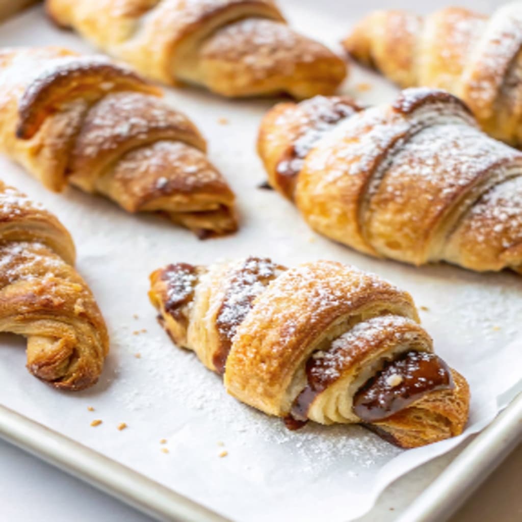 Croissant Nutella – From Quick & Easy to Bake-at-Home Luxury 8 croissant Nutella pastry