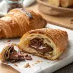 Croissant Nutella – From Quick & Easy to Bake-at-Home Luxury Croissant Nutella Croissant Nutella flaky pastry with chocolate filling