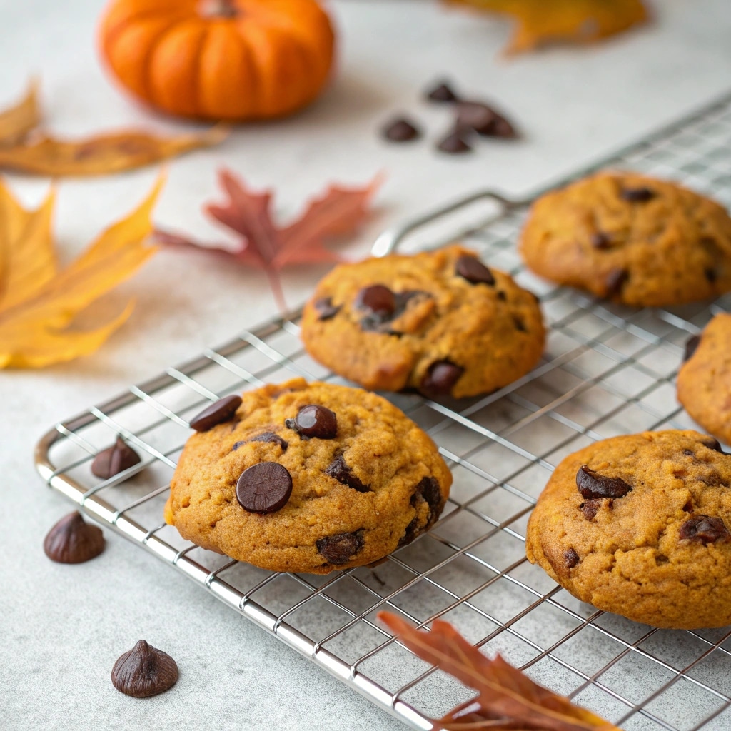 Healthy Pumpkin Cookies: The Ultimate Guide to Guilt-Free Fall Baking 8 Freshly baked pumpkin cookies cooling on wire rack
