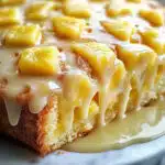 juicy pineapple heaven cake with cake mix and pudding