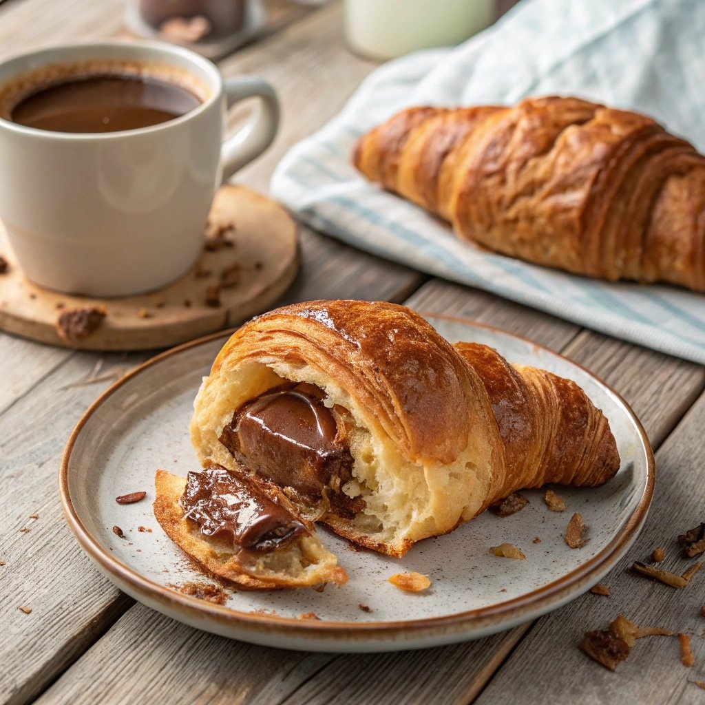 Nutella Croissant Nutrition Facts close-up