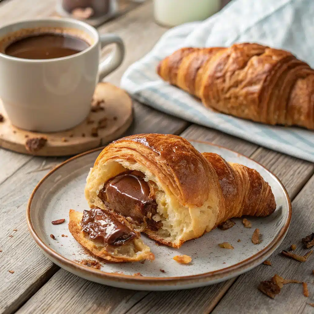 Nutella Croissant Nutrition Facts close-up