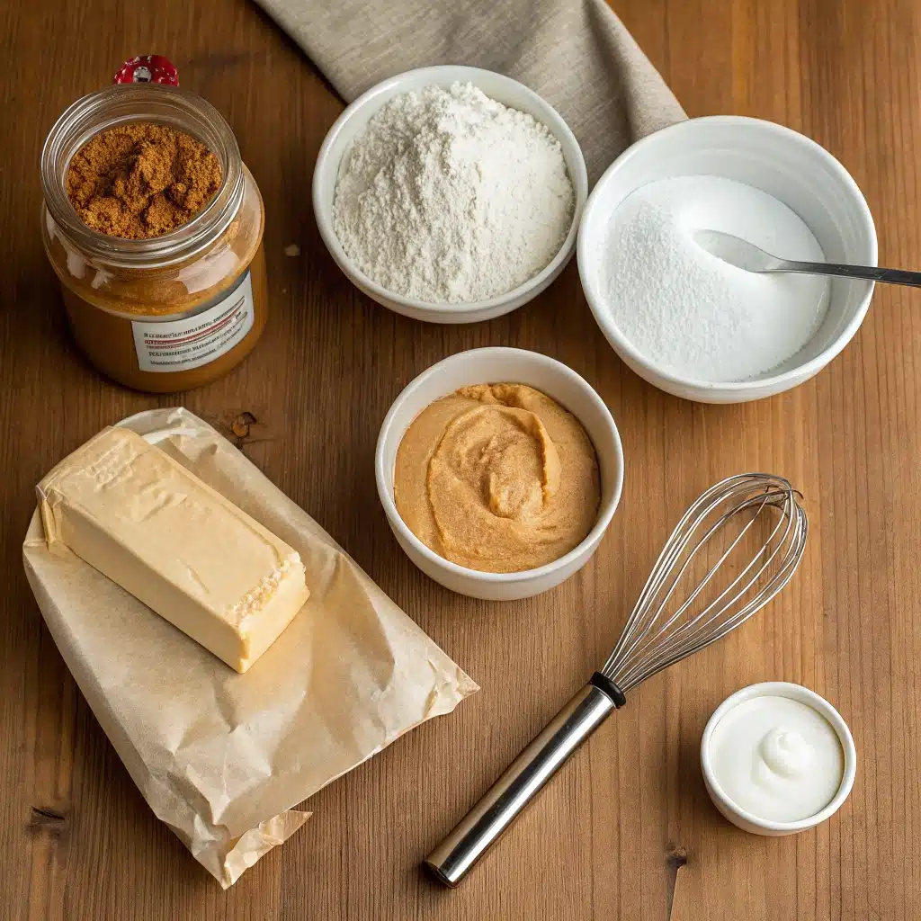 The Ultimate Guide to Peanut Butter Cream Cake Filling (with Recipes & Tips) peanut butter cream cake filling Ingredients for peanut butter cream cake filling on a counter