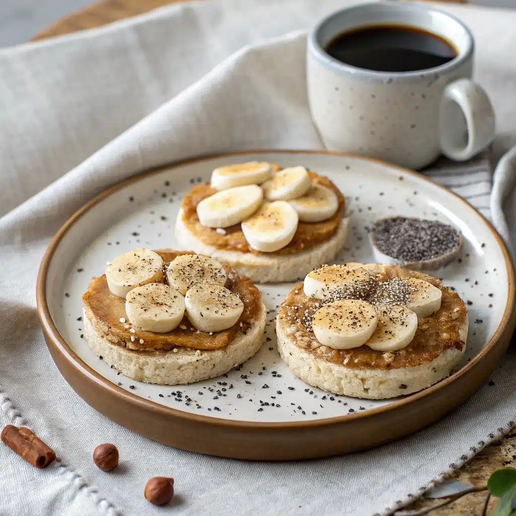 Peanut Butter and Banana Rice Cakes – The Healthy Snack You’ll Crave Daily peanut butter and banana rice cakes Served peanut butter and banana rice cakes snack