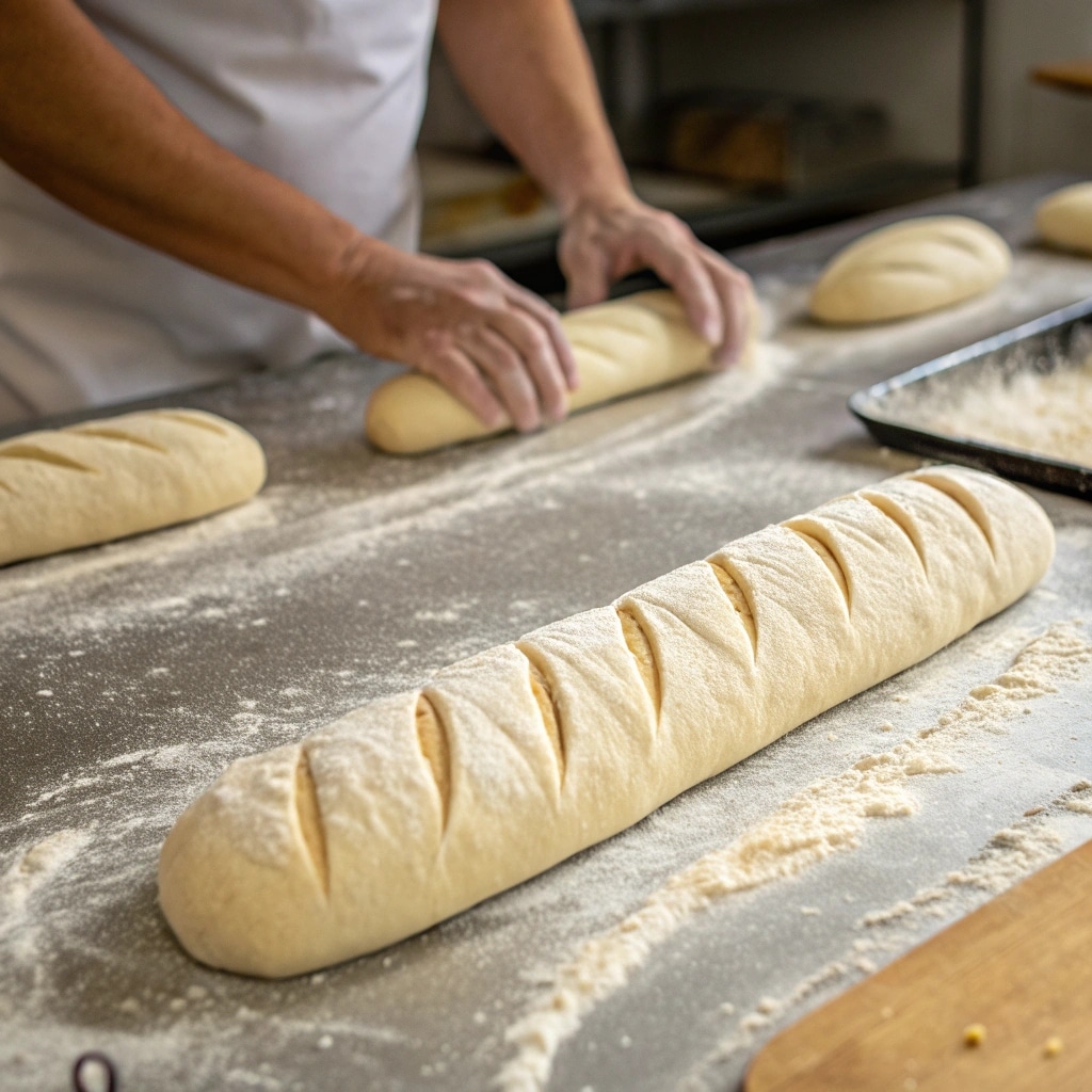 Sourdough Baguette Recipe – From Slow Rise to Quick and Easy 9 sourdough baguette dough step by step