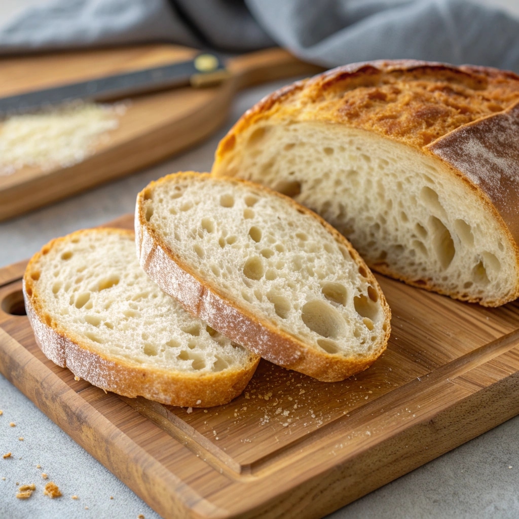 Is Sourdough Bread Gluten Free? Myth, Science & What You Need to Know 1 sliced sourdough bread gluten health benefits