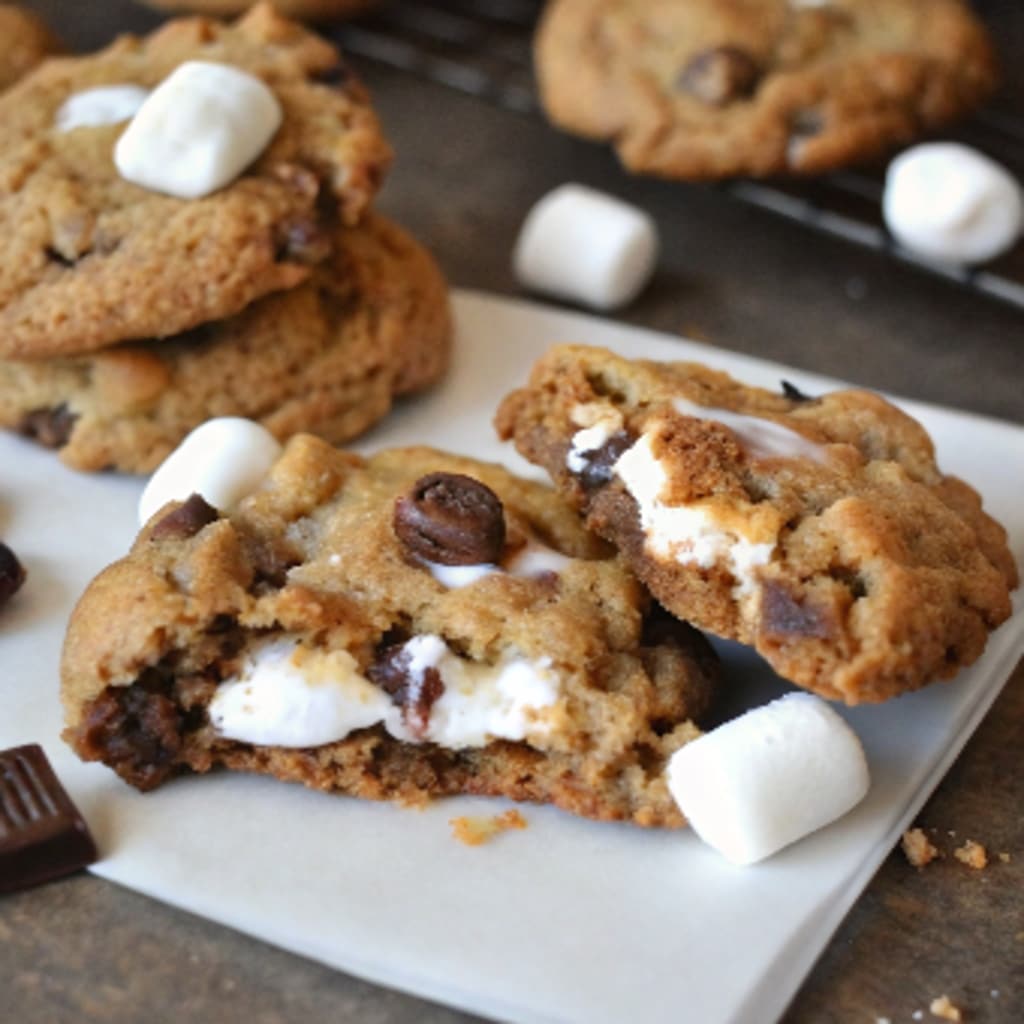 The Best Smore Cookies: A Gooey, Crispy, Chocolatey Dream Come True 5 gooey best smore cookies