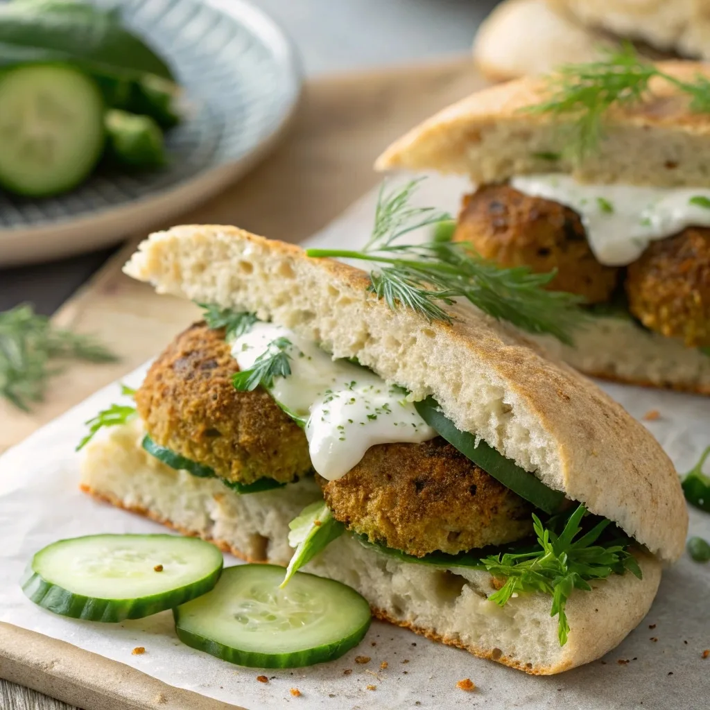 20 Best Focaccia Sandwich Fillings for Every Taste Focaccia Sandwich Fillings vegan focaccia sandwich fillings falafel tzatziki