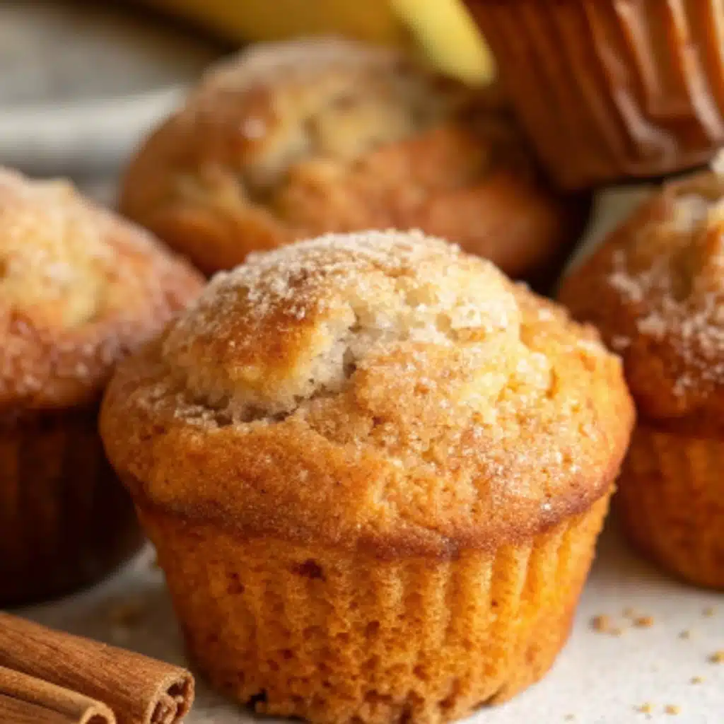 Cinnamon Banana Bread Muffins – A Cozy Breakfast Treat Cinnamon Banana Bread Muffins banana bread muffins served