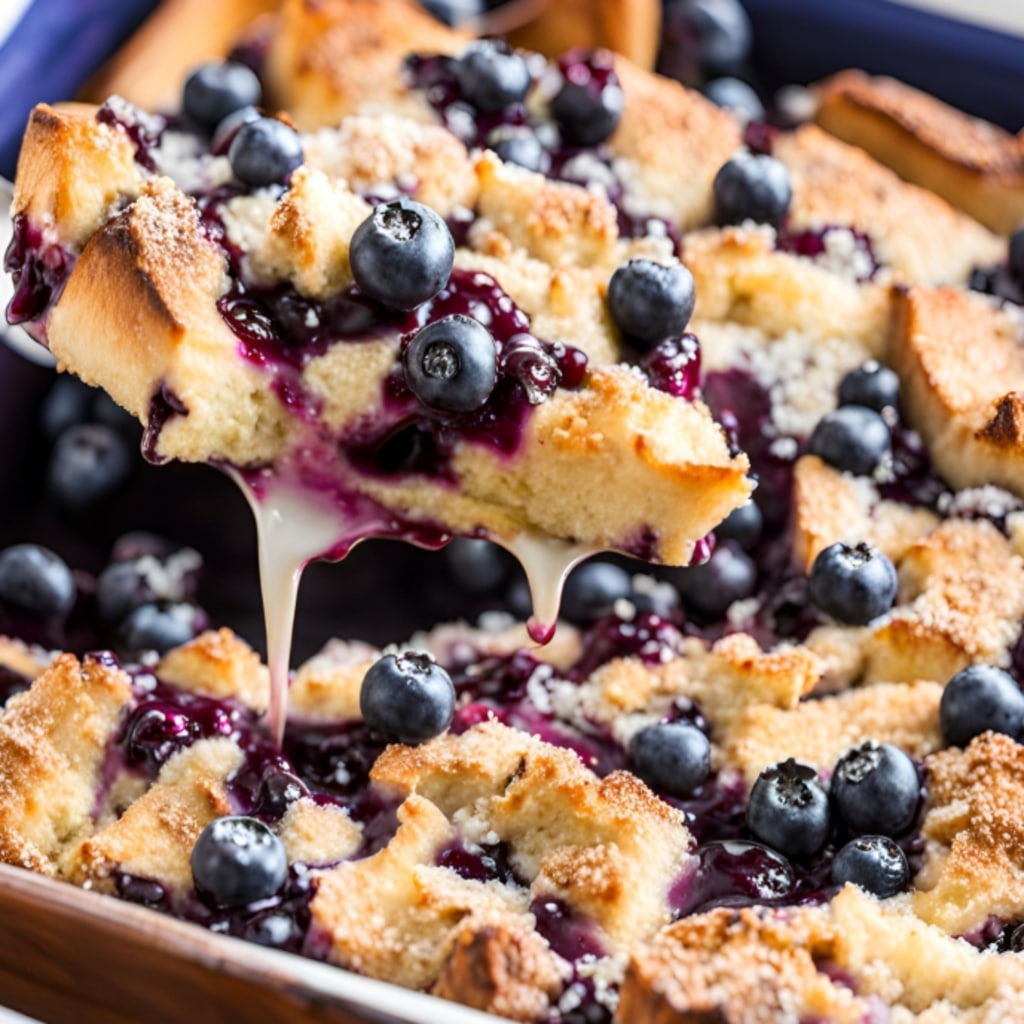 Best Blueberry French Toast Casserole – Easy Brunch Favorite 6 blueberry French toast casserole