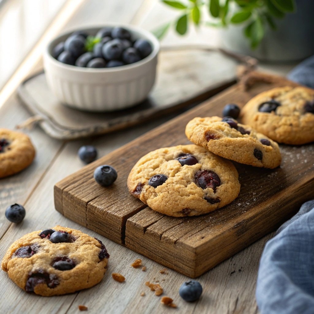 Blueberry Cookies Featured