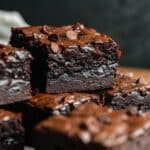 Fudgy Brownie Cake Recipe — Your Favorite Vegetarian Chocolate Treat 7 Fudgy Brownie Cake Featured