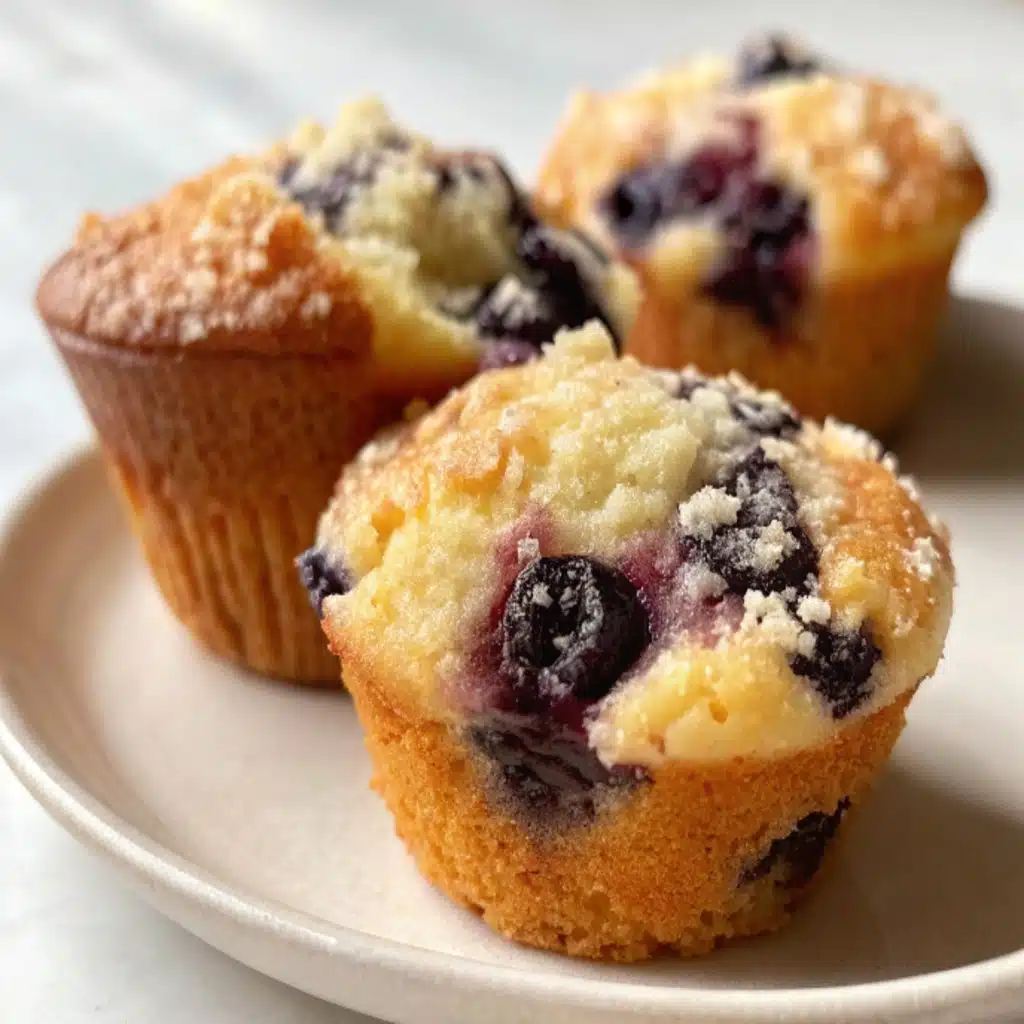 easy blueberry muffins