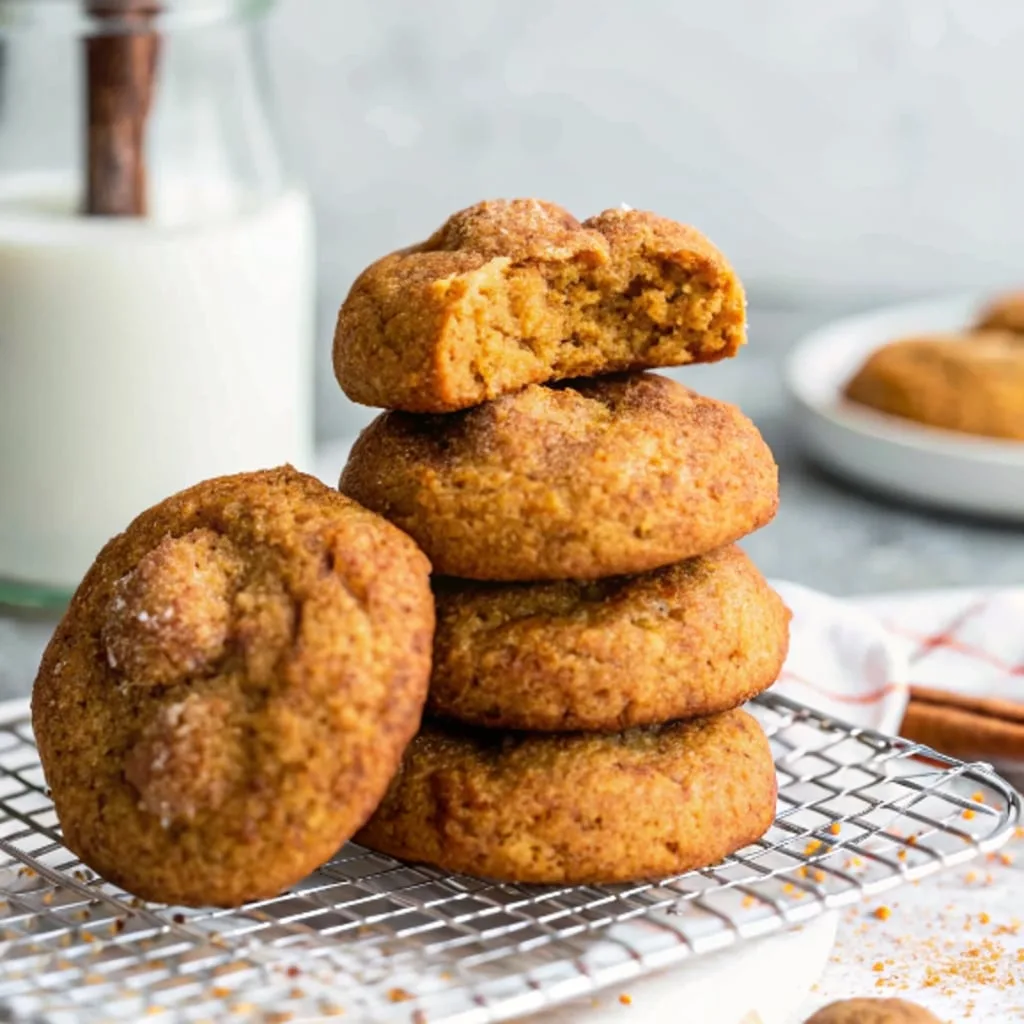 Gluten Free Pumpkin Cookies – Chewy, Soft & Irresistibly Spiced Gluten Free Pumpkin Cookies Chewy gluten free pumpkin cookies on rustic table