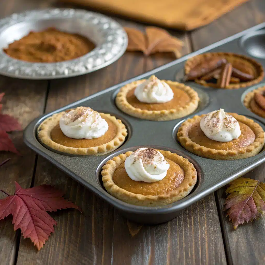 Gluten Free Pumpkin Pie – Creamy, Spiced & Holiday-Perfect Gluten Free Pumpkin Pie mini gluten free pumpkin pies with whipped cream