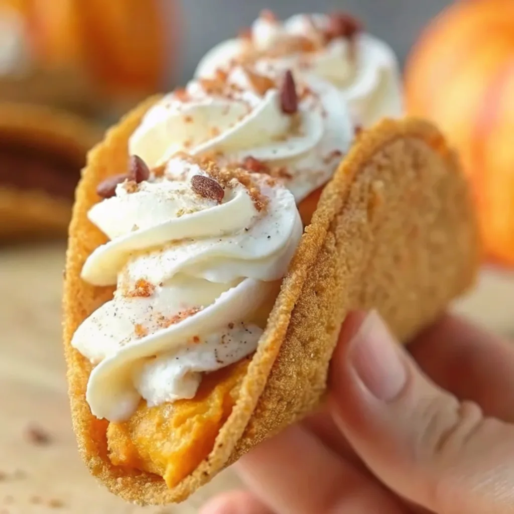 Pumpkin Pie Tacos Recipe – A Fun and Cozy Fall Dessert Pumpkin Pie Tacos Pumpkin Pie Tacos