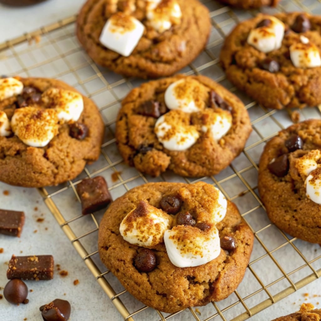 Pumpkin Smores Cookies: Cozy Fall Flavor in Every Gooey Bite 9 pumpkin smores cookies