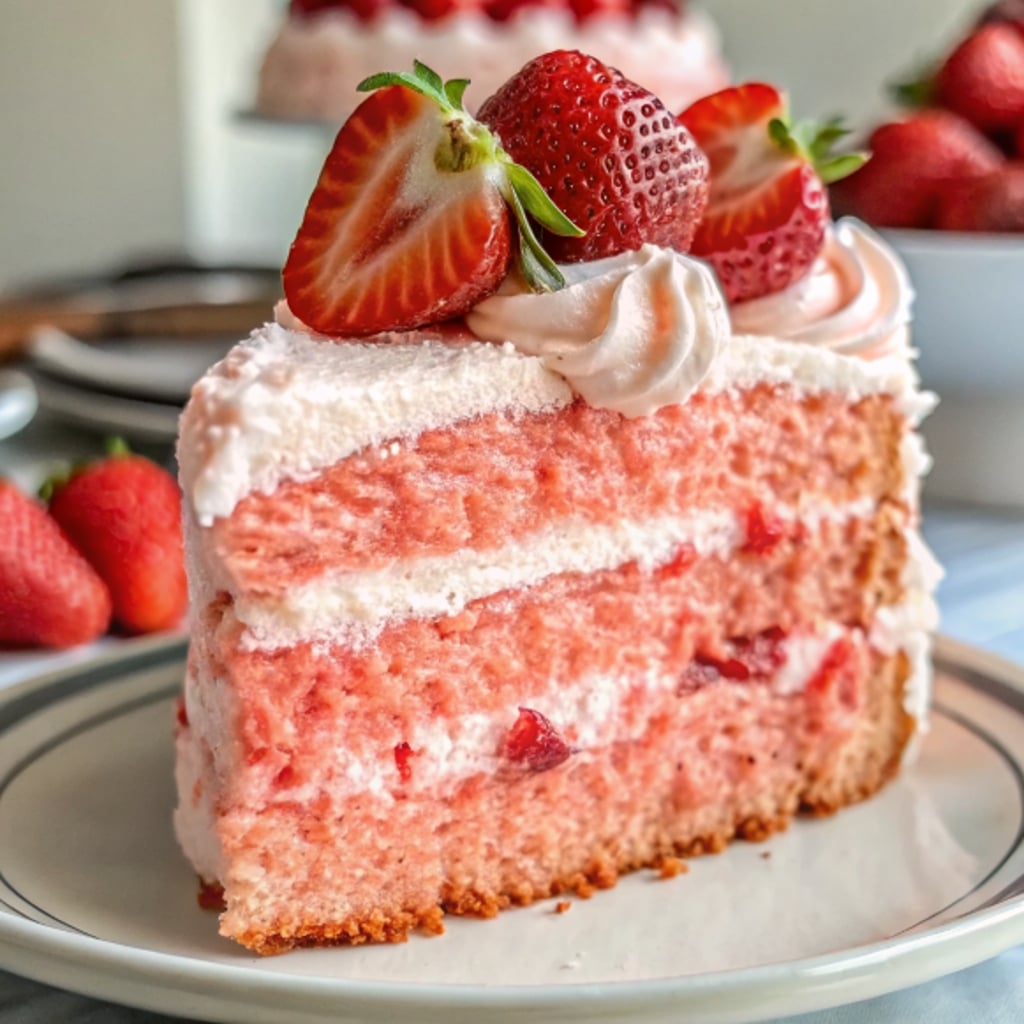 The 10 Best Strawberry Desserts to Sweeten Your Day 2 Homemade Strawberry Cake