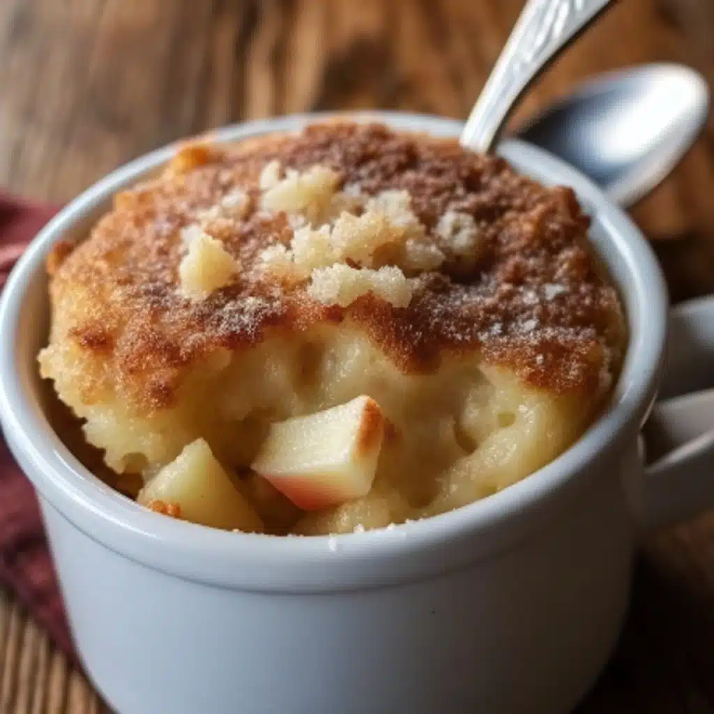 apple mug cake