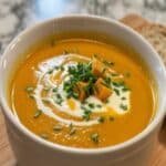 Butternut Squash Soup 5 Creamy Butternut Squash Soup with pumpkin seeds