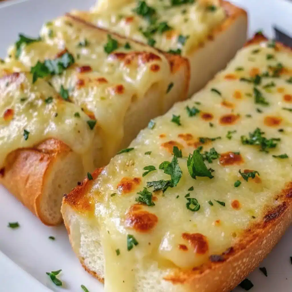 Cheesy Garlic Bread – Gooey, Golden & Easy to Make Cheesy Garlic Bread cheesy garlic bread loaf sliced with melted mozzarella