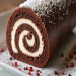 Chocolate Cake Roll with Rich Creamy Filling – Easy & Elegant Dessert 8 Chocolate Cake Roll with creamy filling