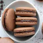 Chocolate Macaron Recipe – Perfect Chewy Shells Every Time Chocolate Macaron Recipe chocolate macaron recipe with ganache filling