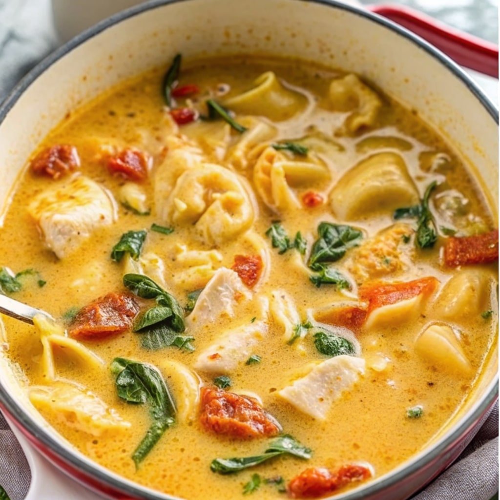 creamy marry me chicken soup