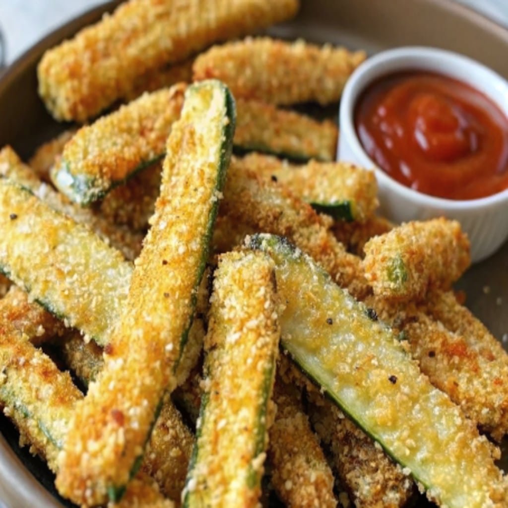 Crispy Air Fryer Zucchini Fries: A Guilt-Free Snack That Actually Tastes Fried 3 crispy air fryer zucchini fries