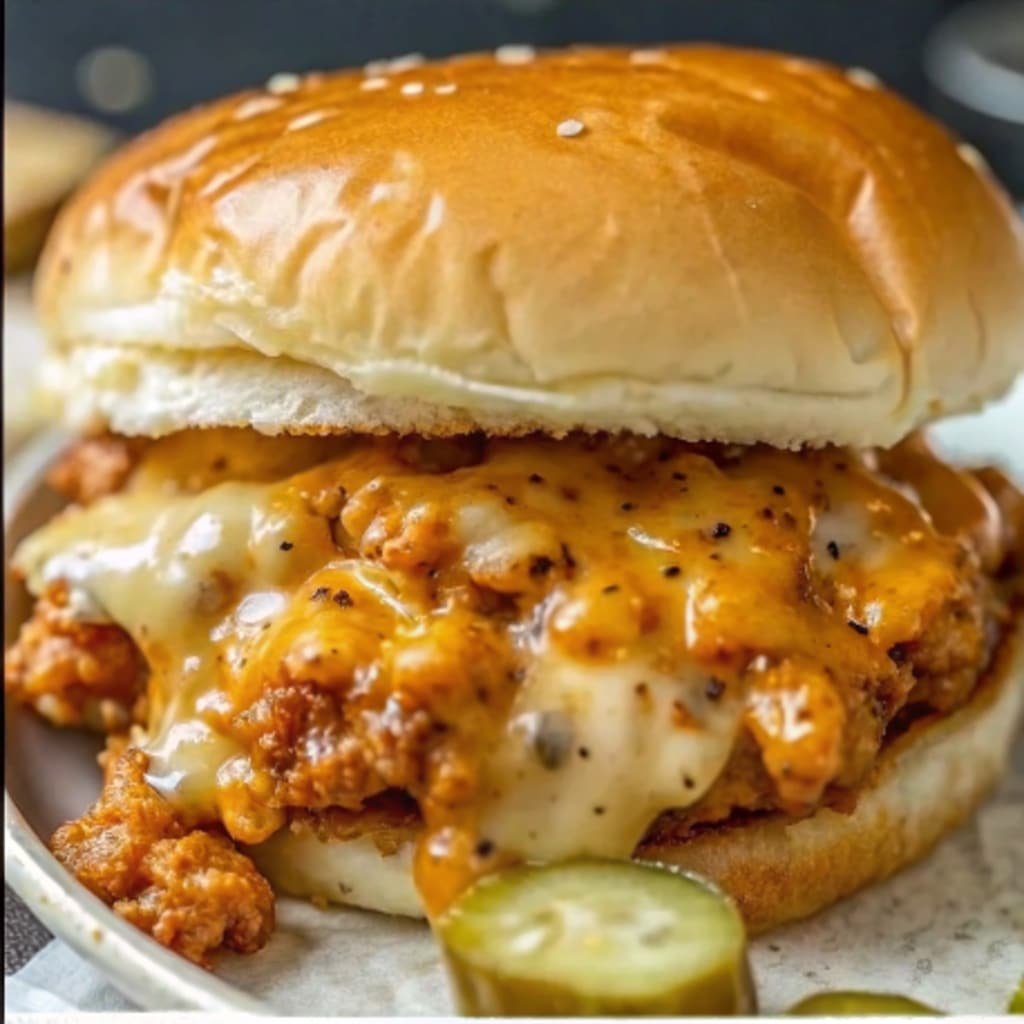 easy cajun chicken sloppy joes served