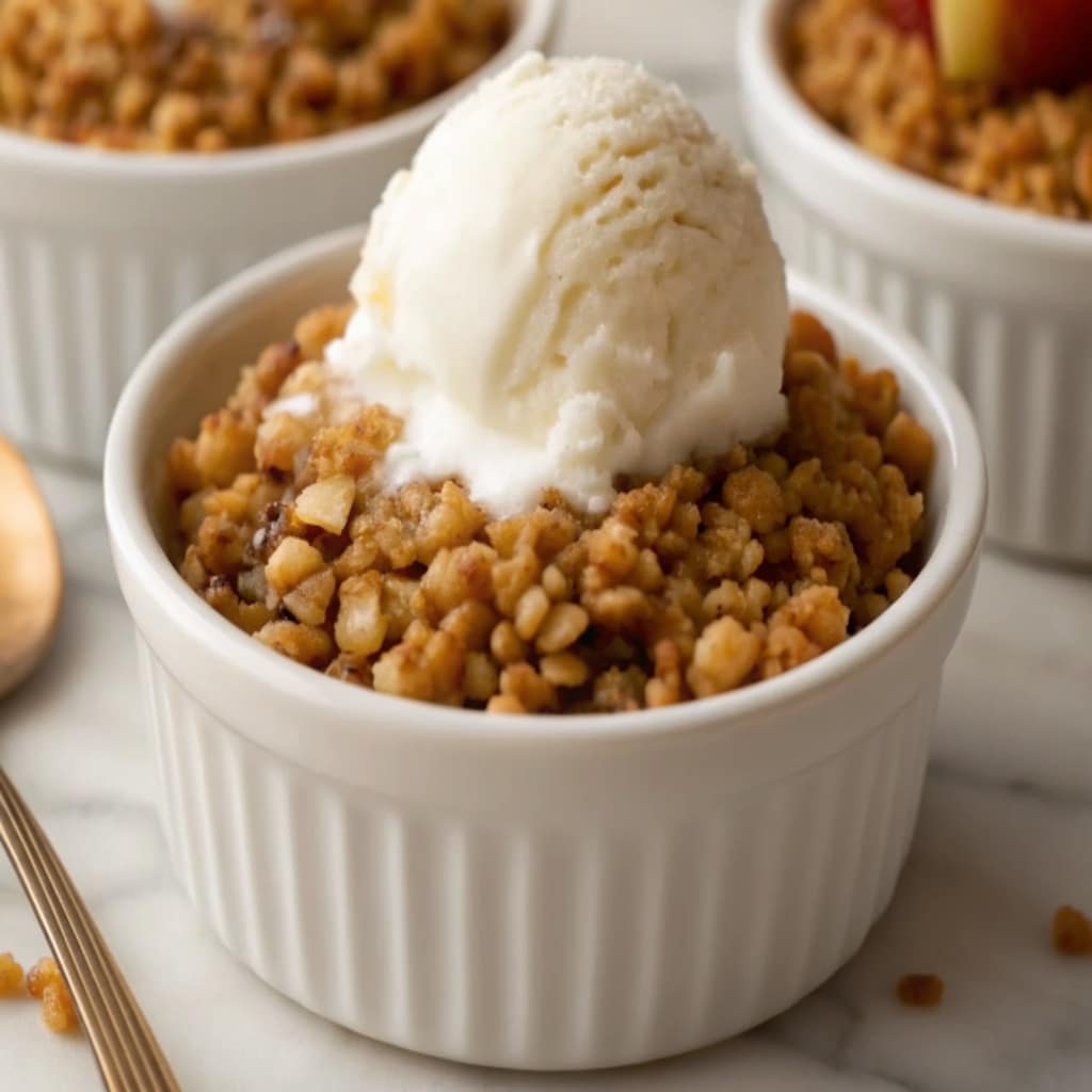 Healthy Apple Crisp – Wholesome & Comforting Fall Dessert 6 healthy apple crisp