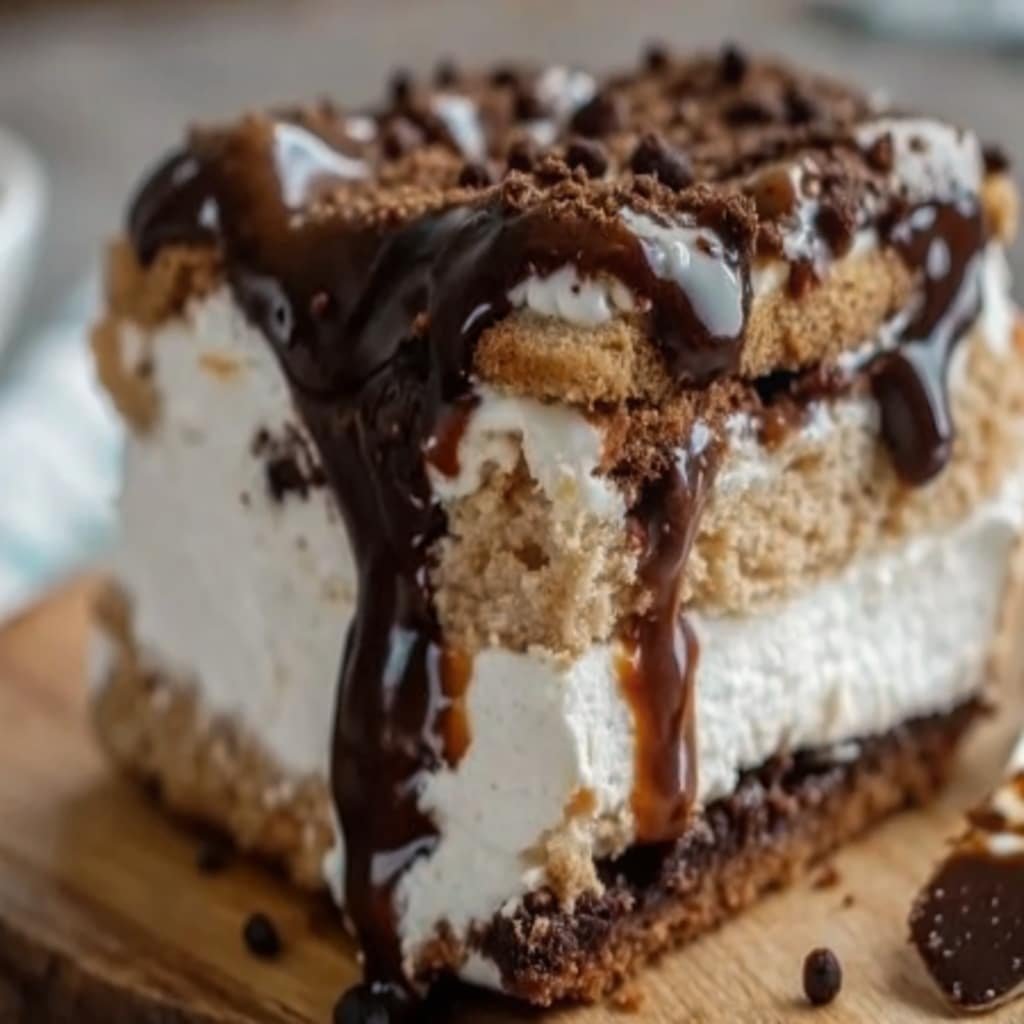 ice cream sandwich cake dessert