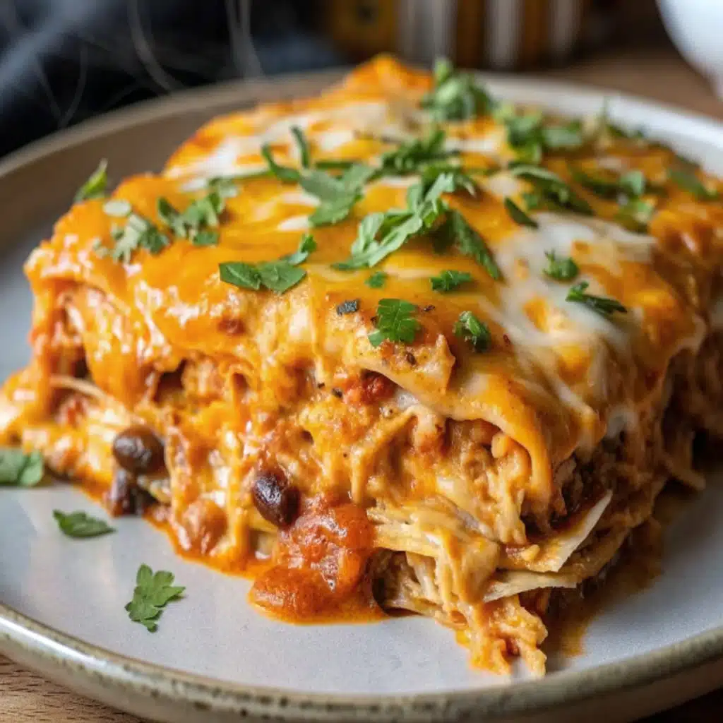 Mexican Chicken Casserole – Easy Creamy Family Dinner Mexican Chicken Casserole serving mexican chicken casserole