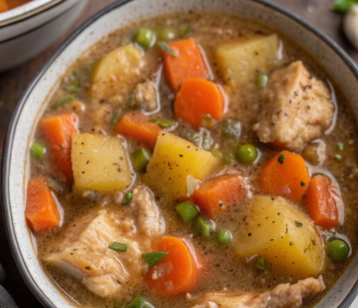 Hearty Slow Cooker Chicken Stew Recipe
