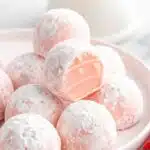 Strawberry Truffles – Creamy, Dreamy & Perfectly Sweet Strawberry Truffles strawberry truffles rolled in coconut