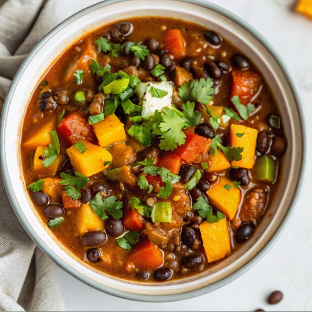 Black Bean Butternut Squash Stew