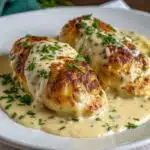 Chicken Pillows with Creamy Parmesan Sauce Recipe – Easy & Delicious Chicken Pillows with Creamy Parmesan Sauce Chicken Pillows with Creamy Parmesan Sauce