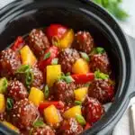 Crockpot Pineapple Teriyaki Meatballs – Sweet & Savory Slow Cooker Magic Crockpot Pineapple Teriyaki Meatballs Crockpot Pineapple Teriyaki Meatballs