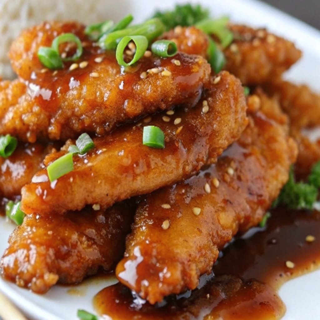 Honey BBQ Chicken grilled close-up