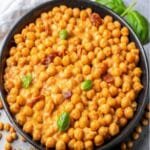 Marry Me Chickpeas: Creamy, Irresistible 30-Minute Vegetarian Dinner 5 Marry Me Chickpeas in creamy tomato sauce with spinach and basil