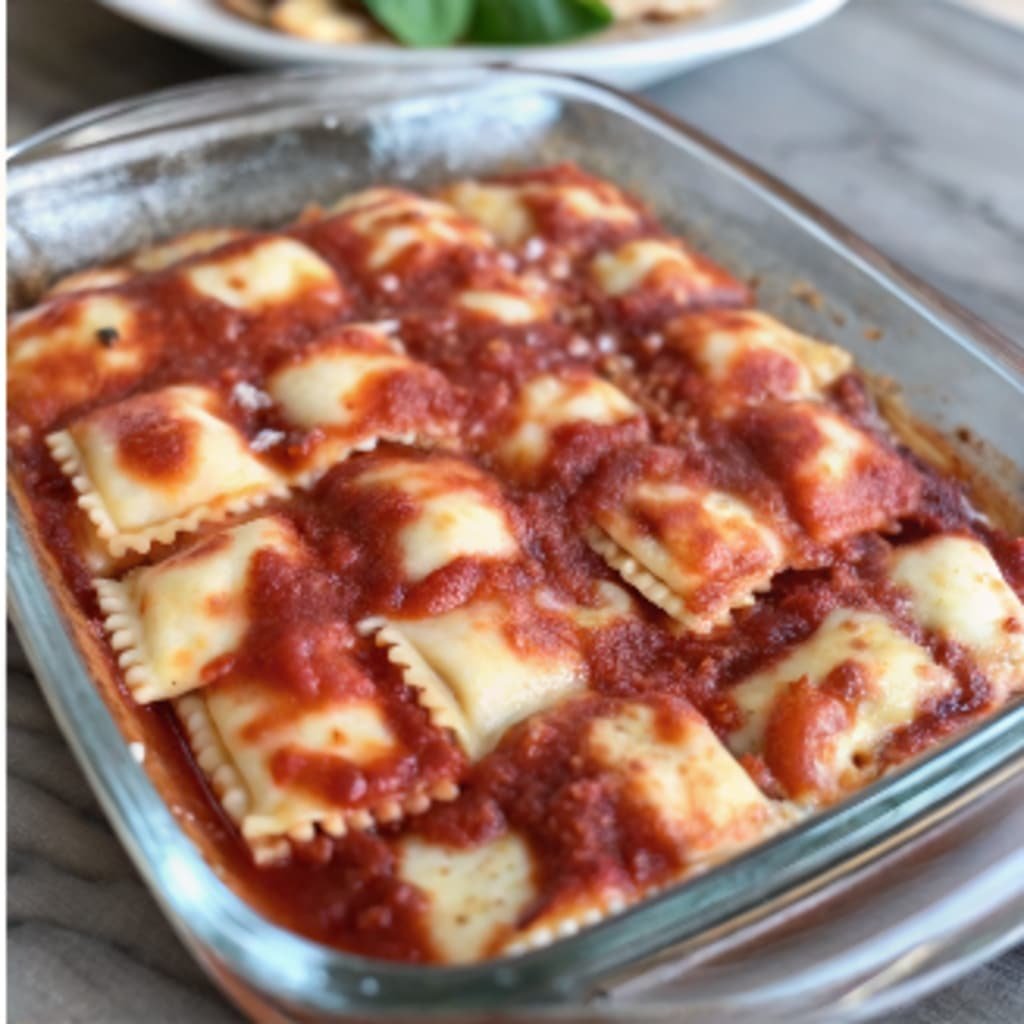 Ravioli Lasagna Bake: The Best Easy Layered Pasta Casserole Recipe ravioli lasagna bake step1